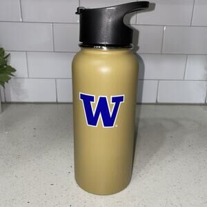 University Of Washington 32oz Stainless Steel Metal Water Bottle & Accessories